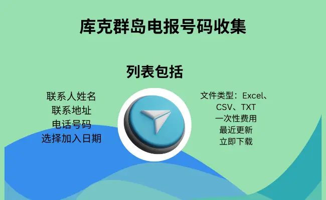库克群岛电报号码收集